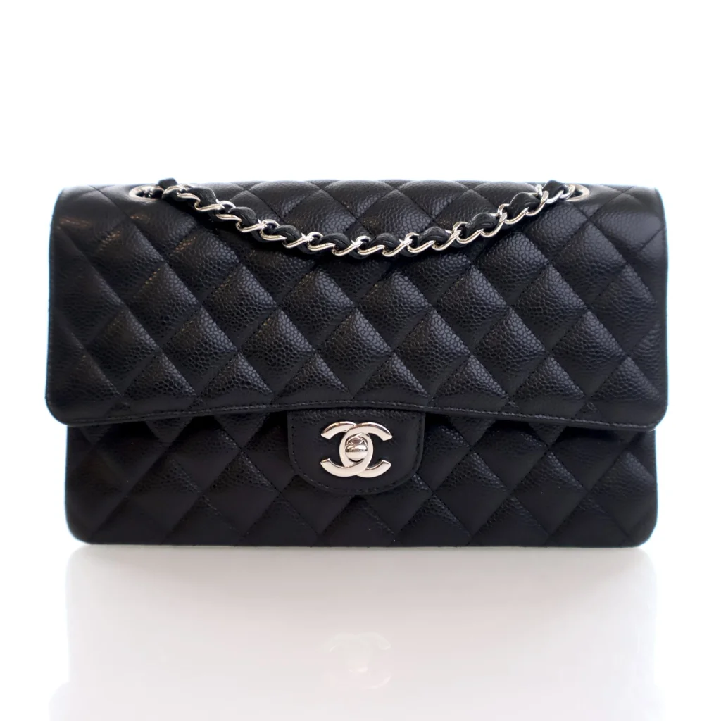 Chanel Black Caviar Medium Classic Double Flap Bag